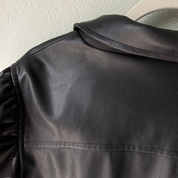 Disney Parks Her Collection Cruella de Vil Movie Faux Leather Jacket Black Sz1X - Picture 13 of 13